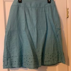Boden Blue Skirt